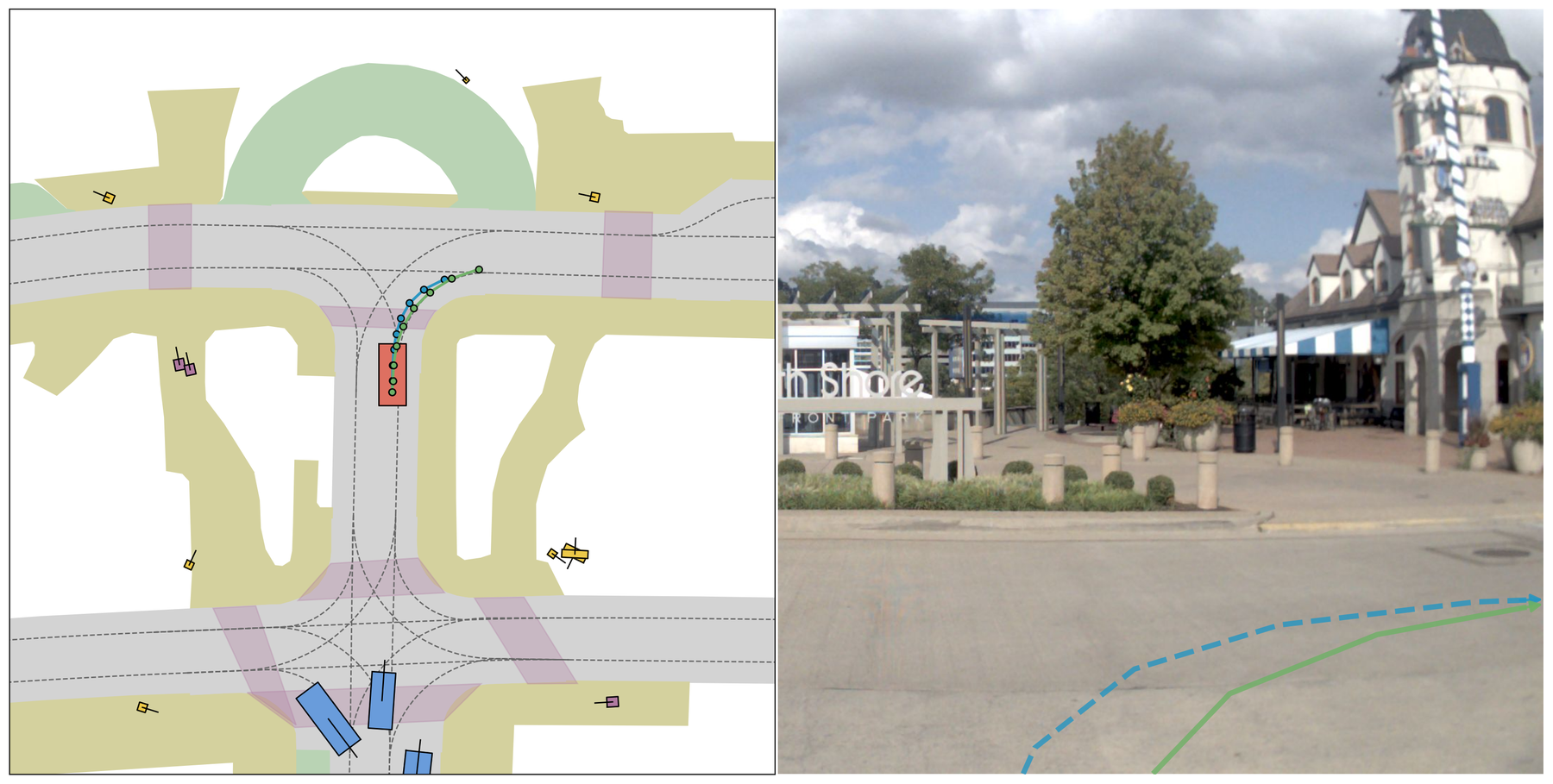 FeaXDrive result for trajectory-level kinematic infeasibility